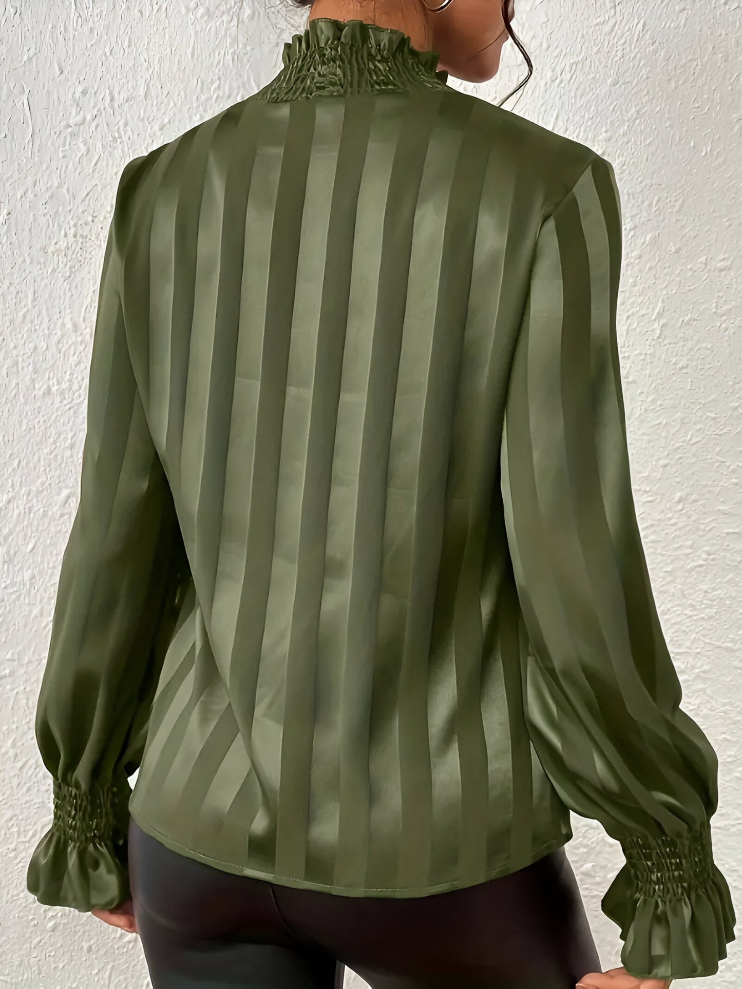 Bayla - Elegante Geplooide Blouse