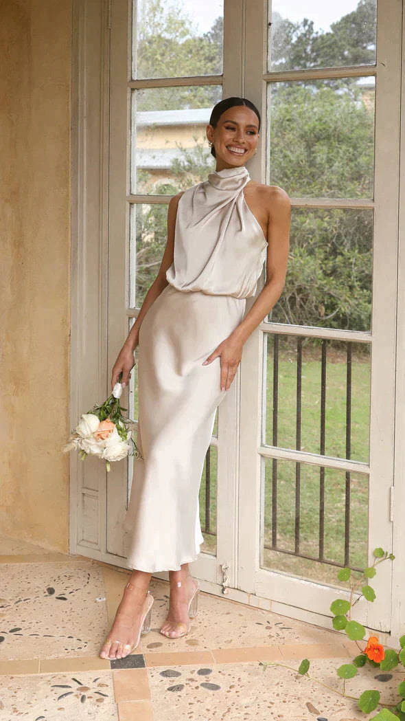 Élodie - Luxe Satijnen Jurk