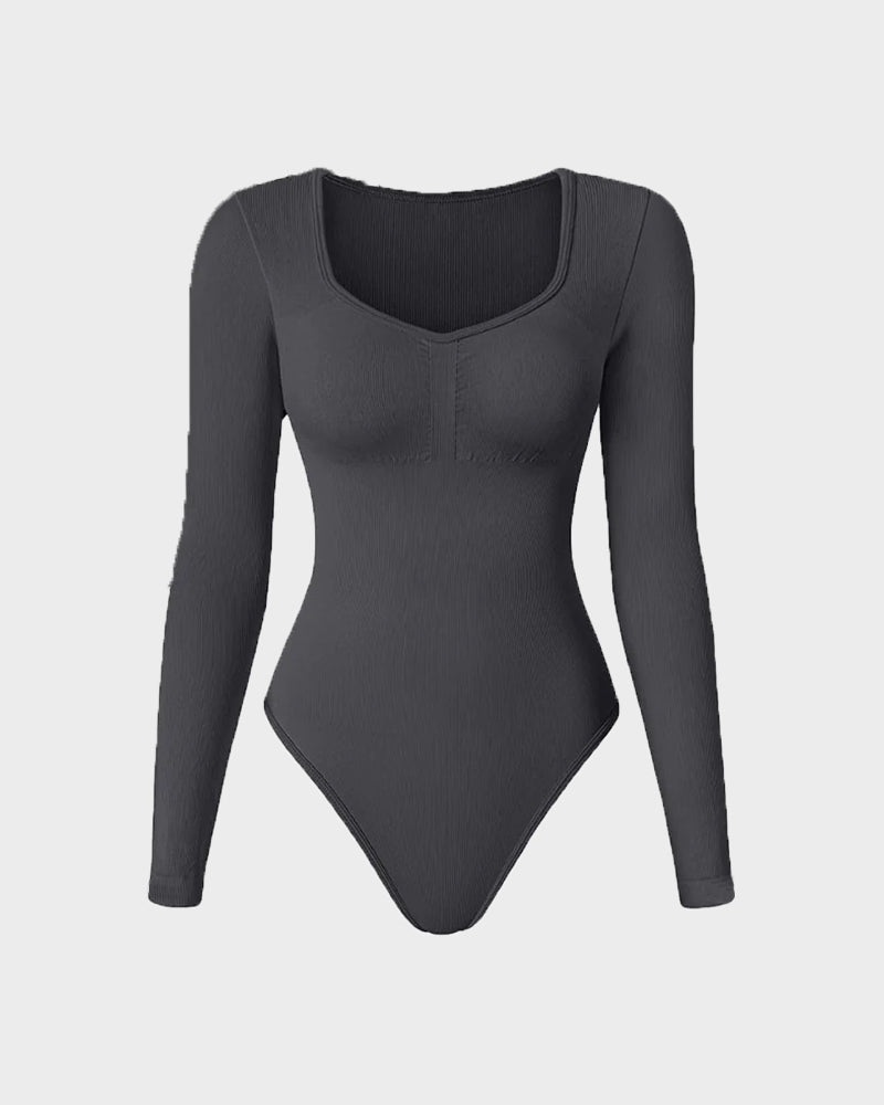 Selene – Sculpting V-Neck Bodysuit
