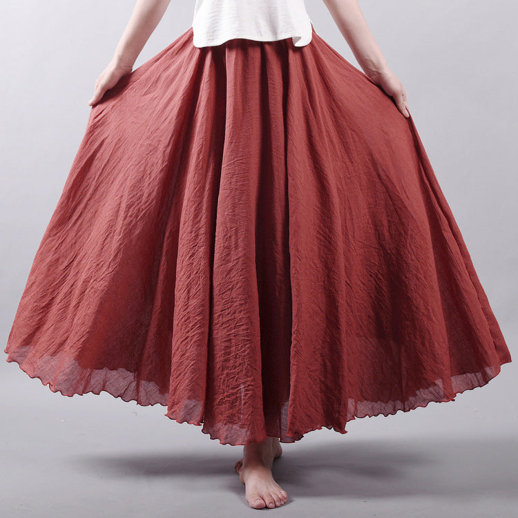 Elianne - Casual Katoenen Maxi-rok