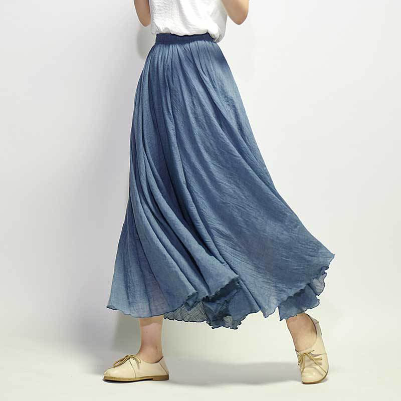 Elianne - Casual Katoenen Maxi-rok