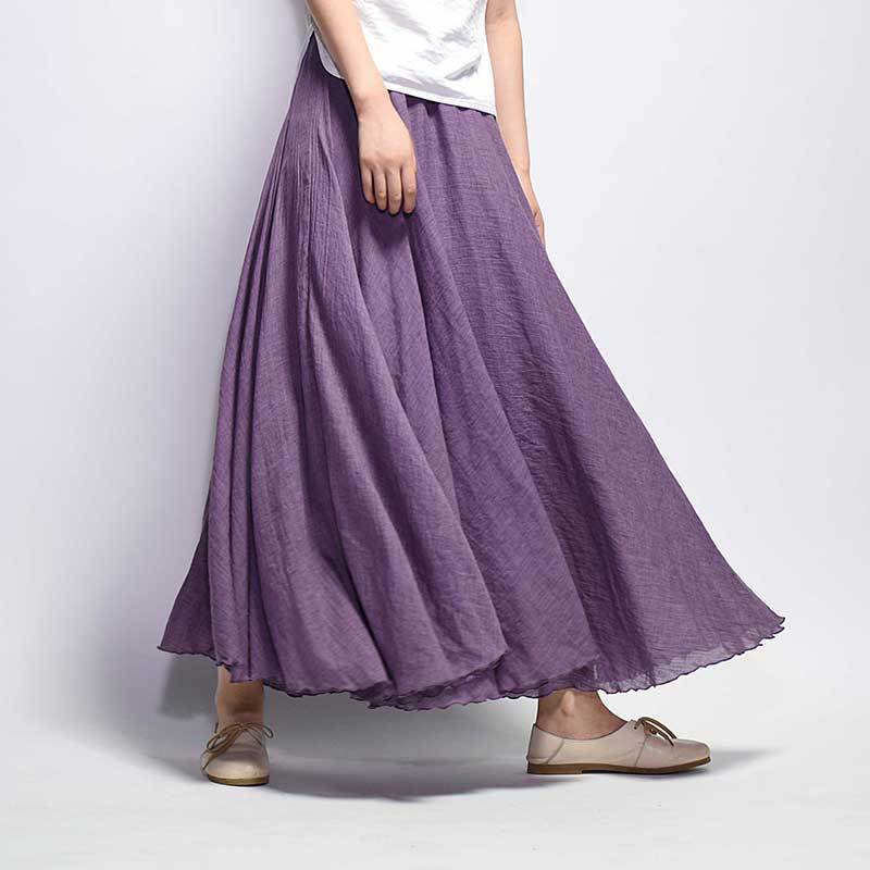Elianne - Casual Katoenen Maxi-rok