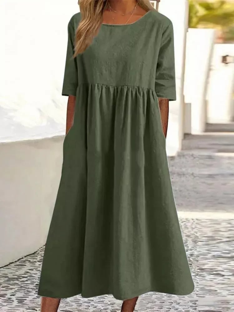 Livia - Ademend Zomerjurk