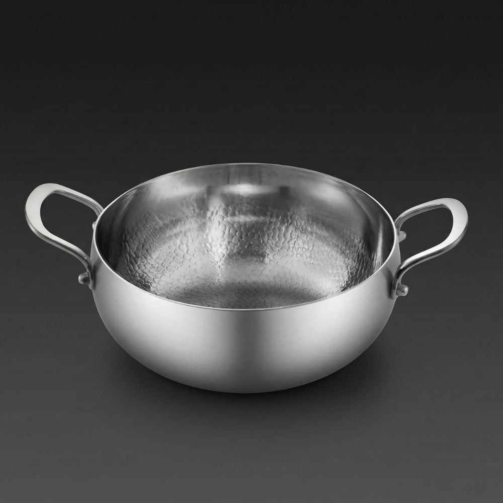 Diepe Titanium Braadpan - Anti-aanbak Zonder Coating