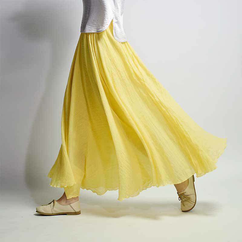Elianne - Casual Katoenen Maxi-rok