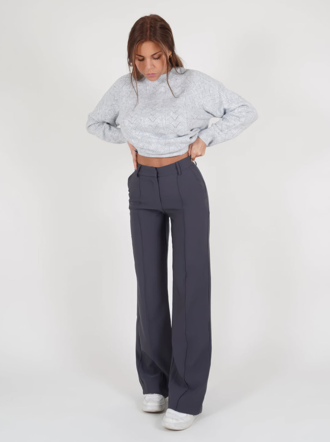 Élodie - Elegante Wijde Broek | Luxe Comfort & Tijdloze Stijl