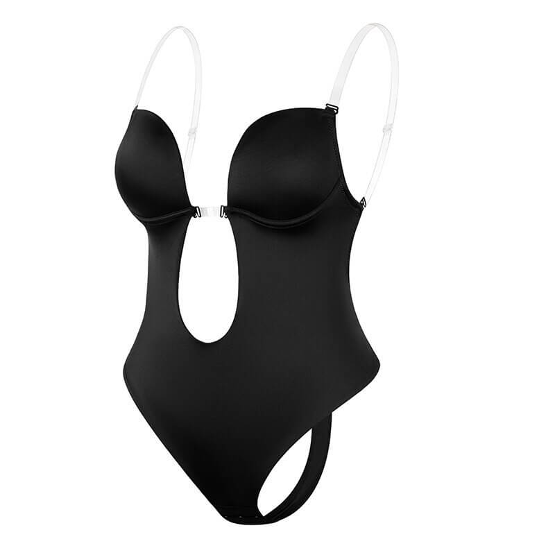 Lina - Diepe V-hals Backless Body Shaper