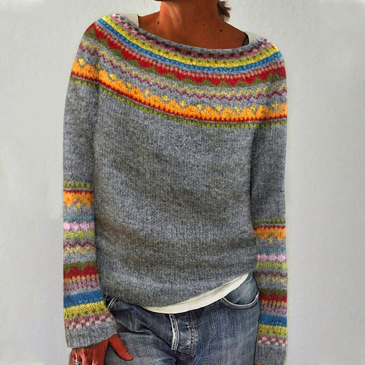 Livia ā Vintage Gebreide Trui voor een Frisse Lentelook