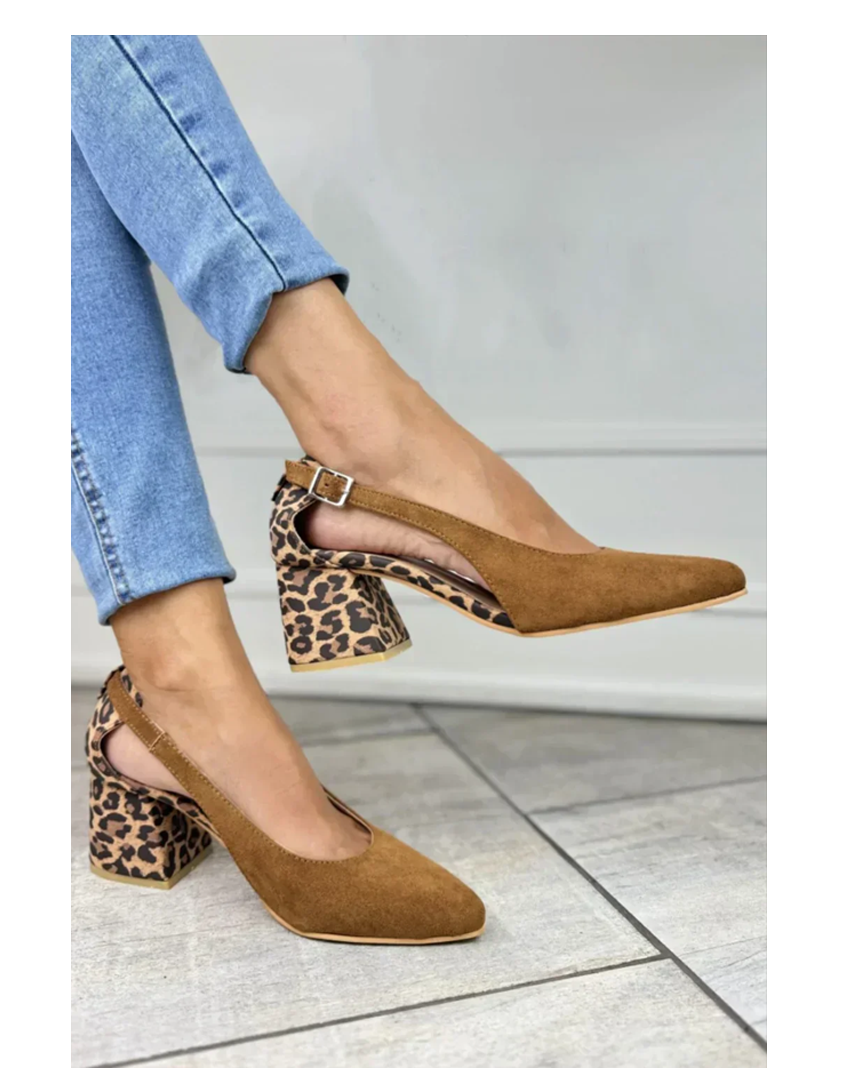 Dames Slingbacks – Met Hak, Geschikt voor Casual en Dagelijks Gebruik