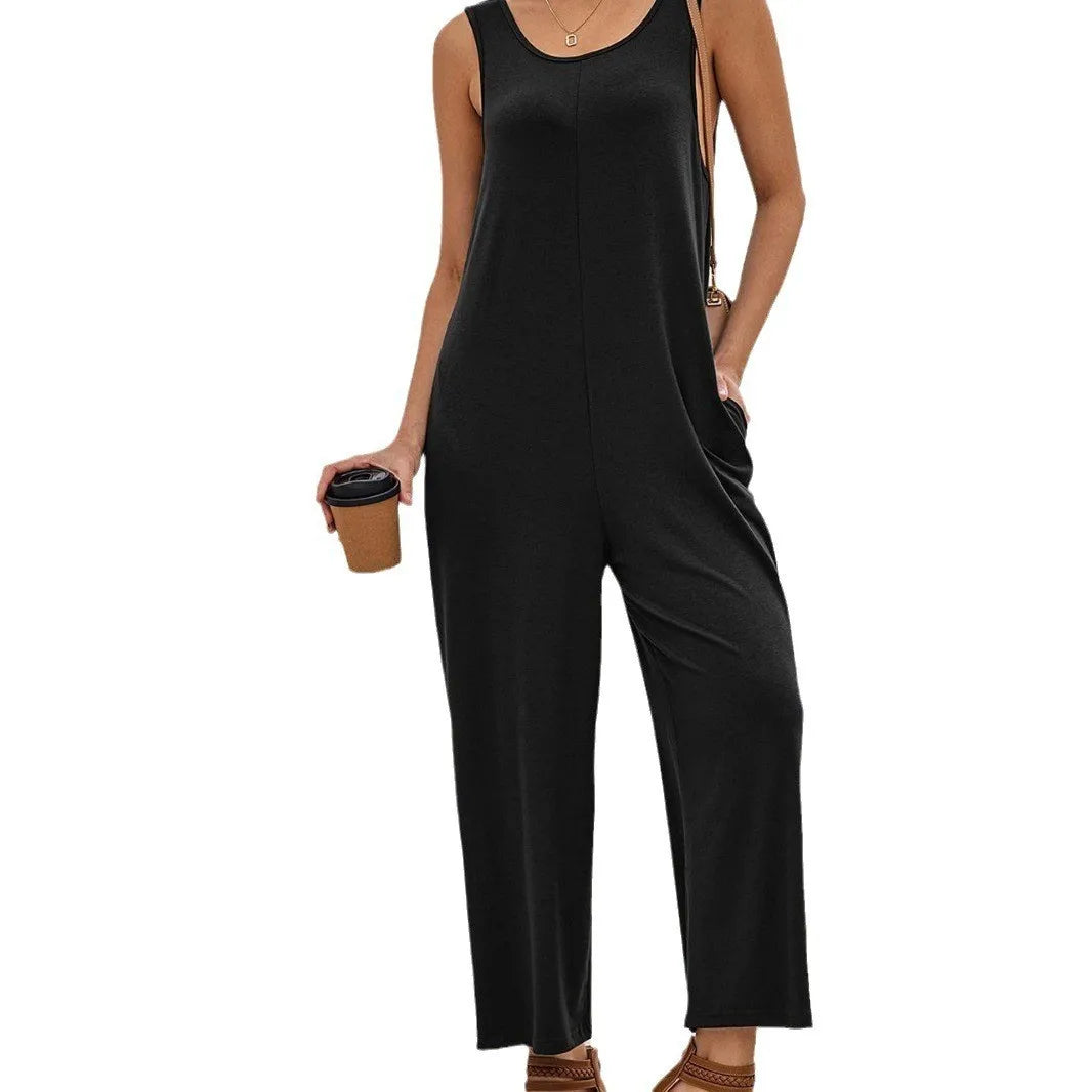 Jorienn - Zomerse Jumpsuit met Rechte Pijpen