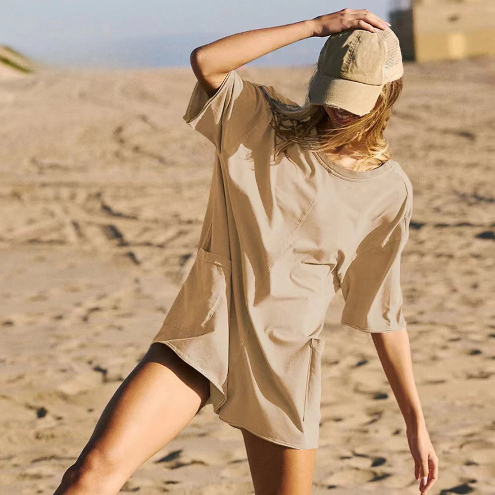 Sophie - Comfortabele Oversized Tweezijdige Romper met Zakken