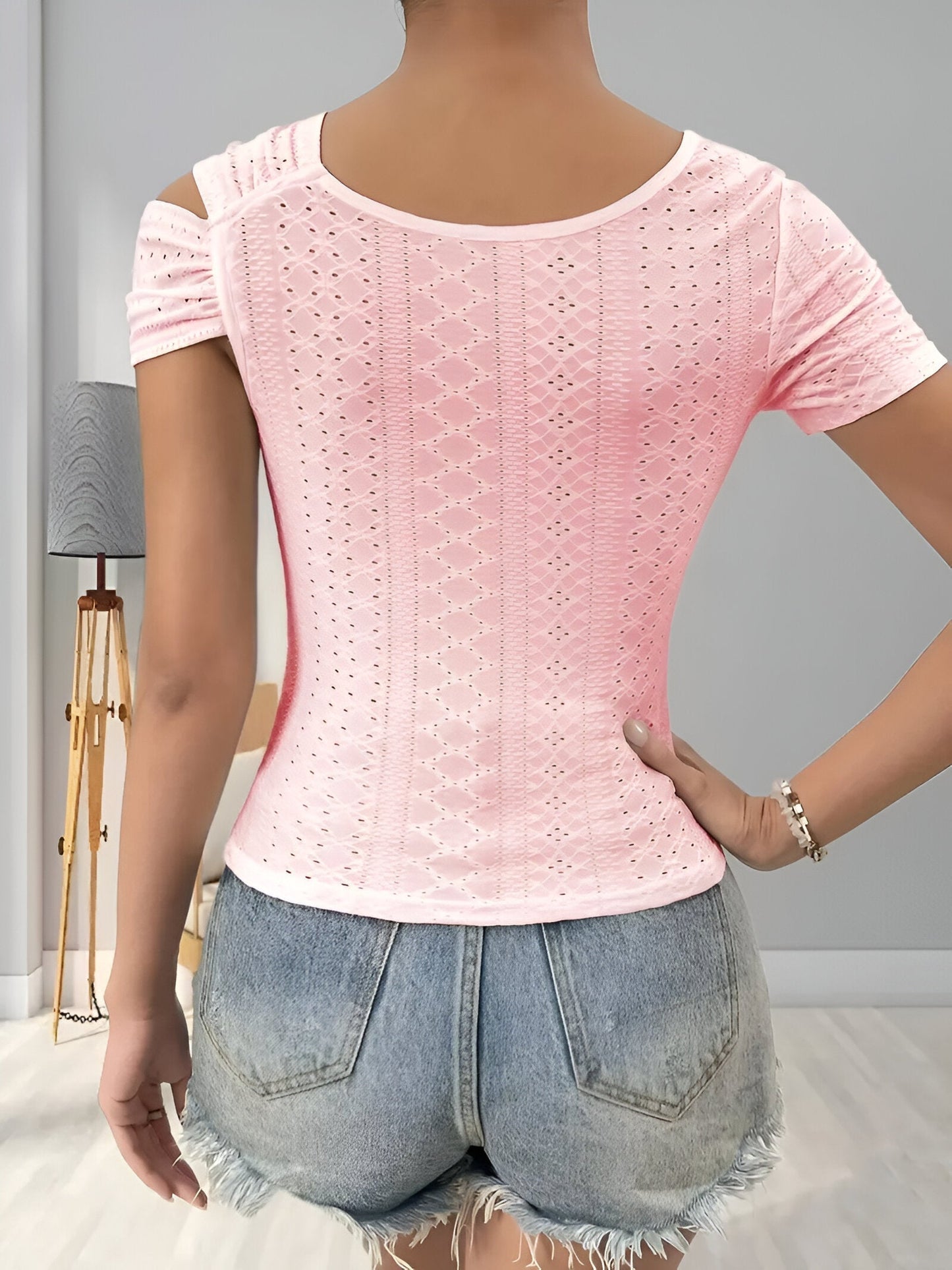 Bixie - Asymmetrische Schouderblouse