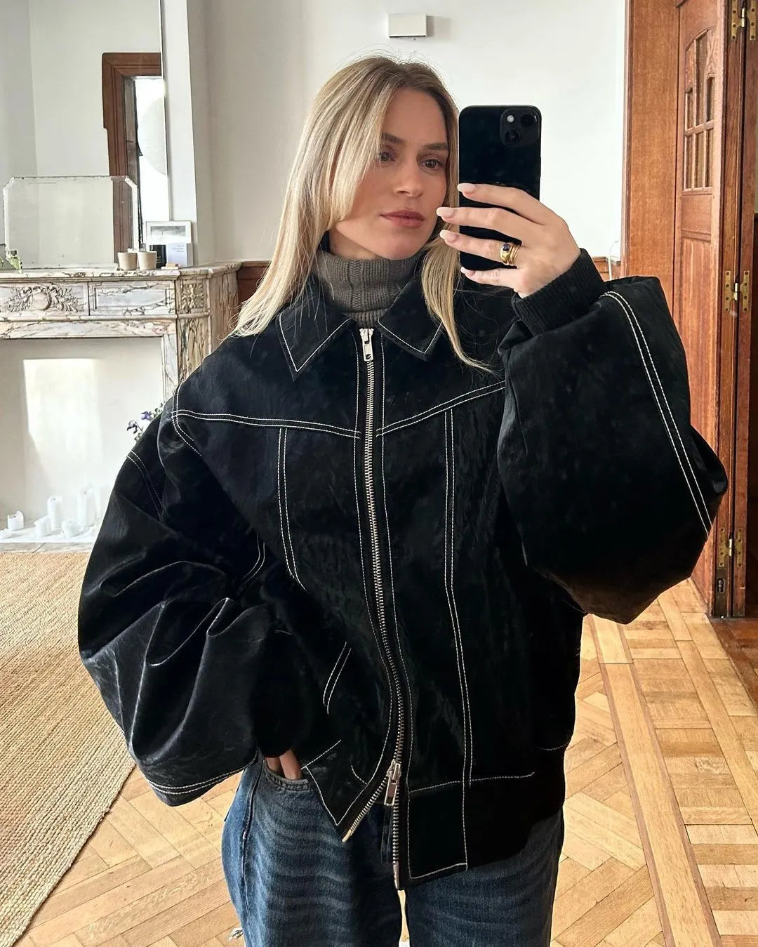 Elina - Oversized Bomberjack