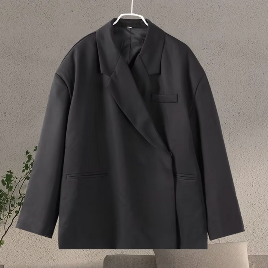 Dames Oversized Blazer β Losvallend Blazerjack voor Kantoor en Casual