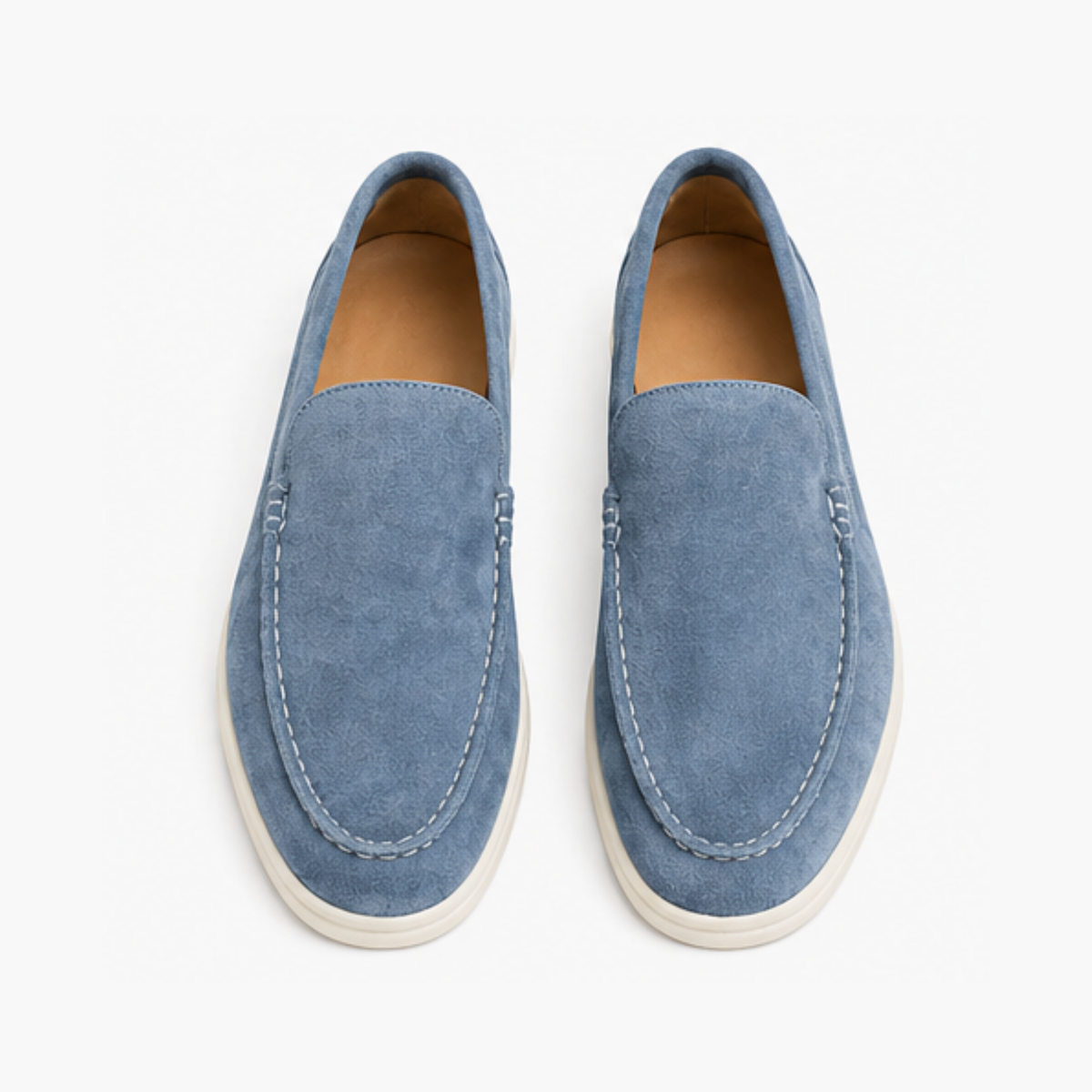 Mocassins Slip-On En Suédine Luxe – vue 25