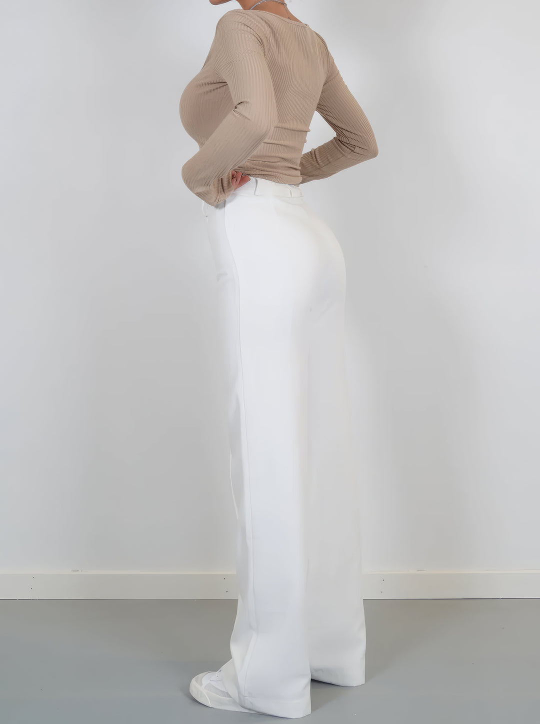 Élodie - Elegante Wijde Broek | Luxe Comfort & Tijdloze Stijl