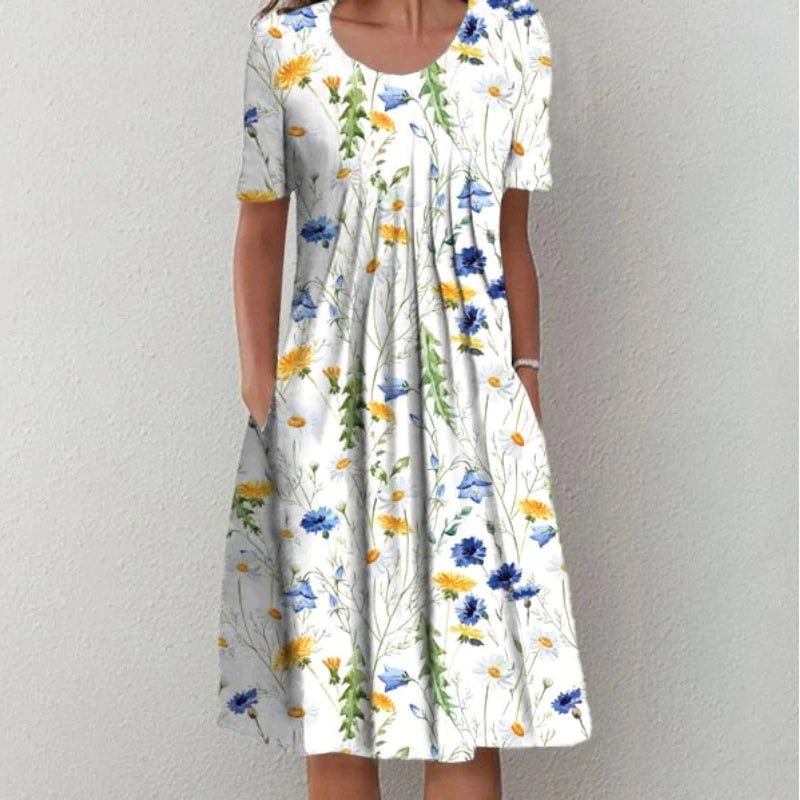 Lola - Vlotte Bloemenjurk voor de Zomer