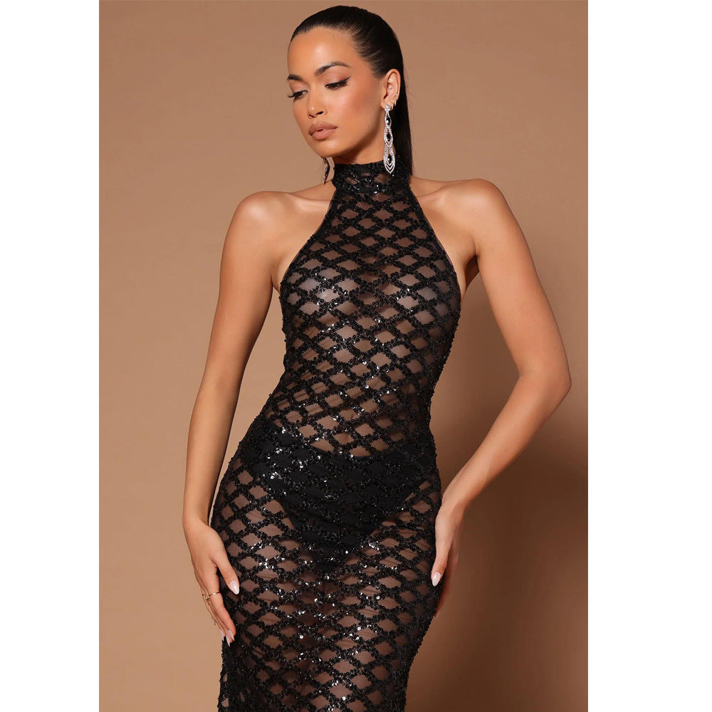Isabeau - Multicolor Sequin Jumpsuit