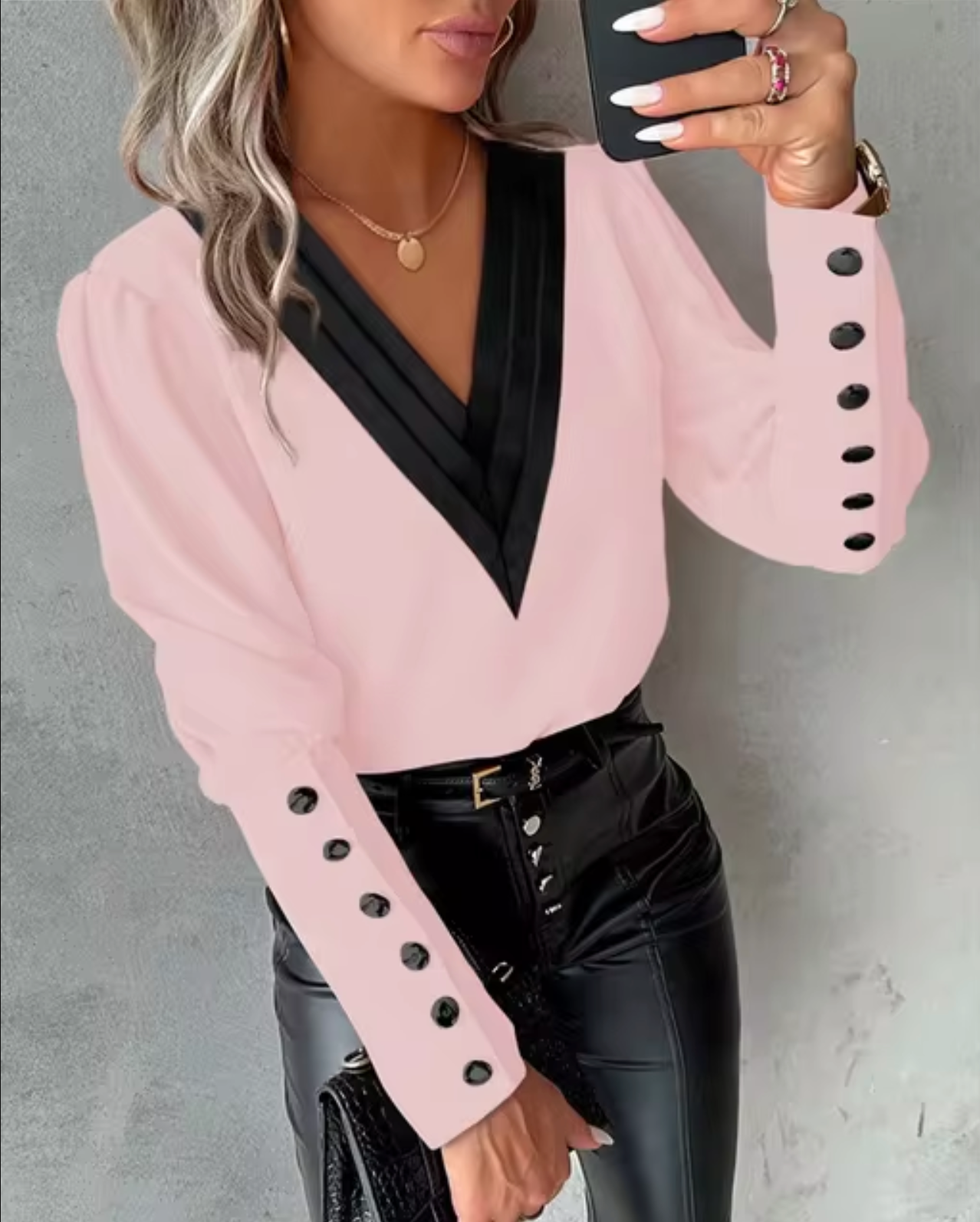 Lilou β Elegante blouse met V-hals | Stijlvol & comfortabel voor elk seizoen