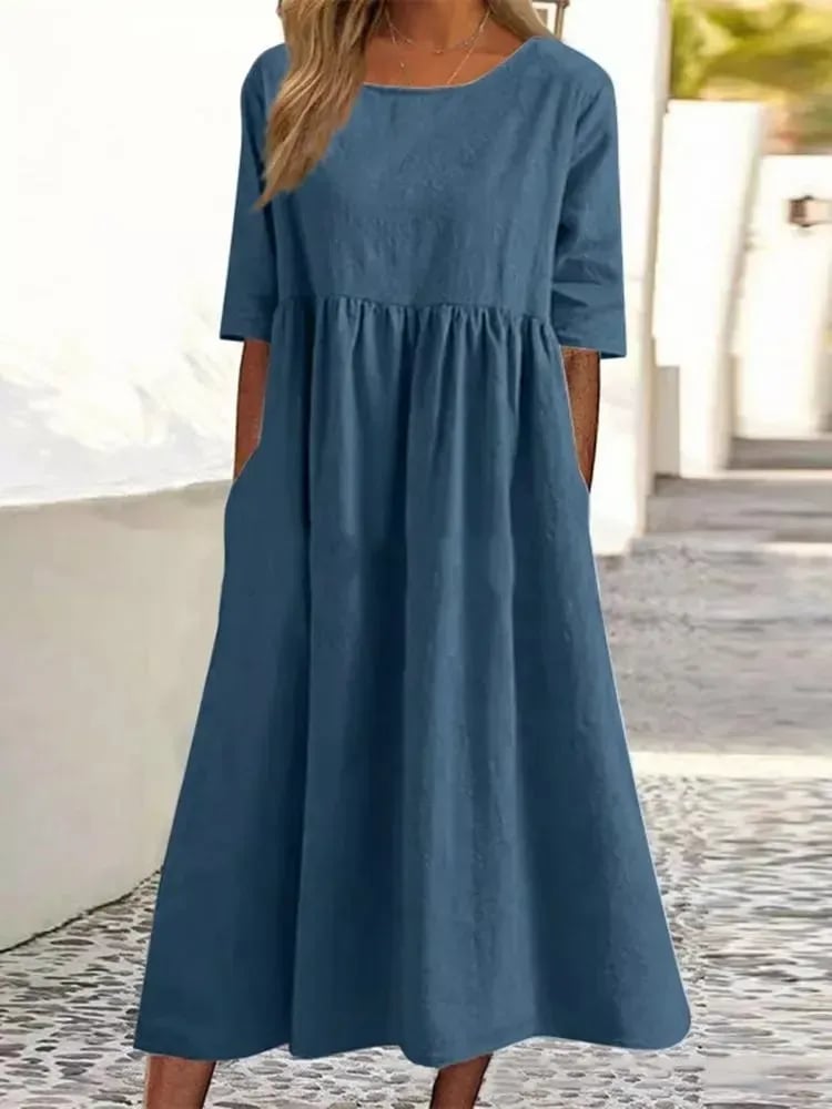 Livia - Ademend Zomerjurk