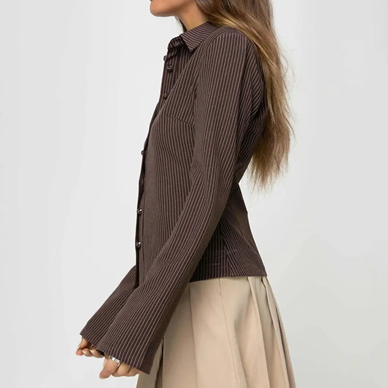 Eva - De Elegante Retro Blouse