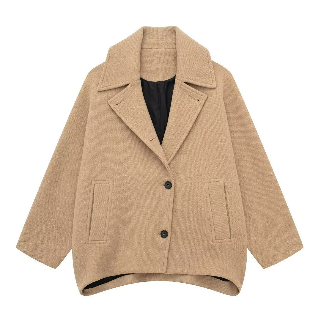 Maya - Oversized Wollen Jas