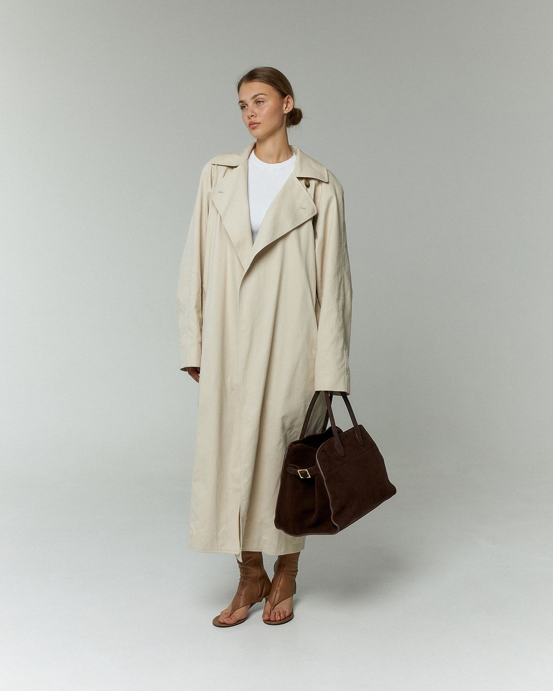 Amelise - Suede Structured Tote