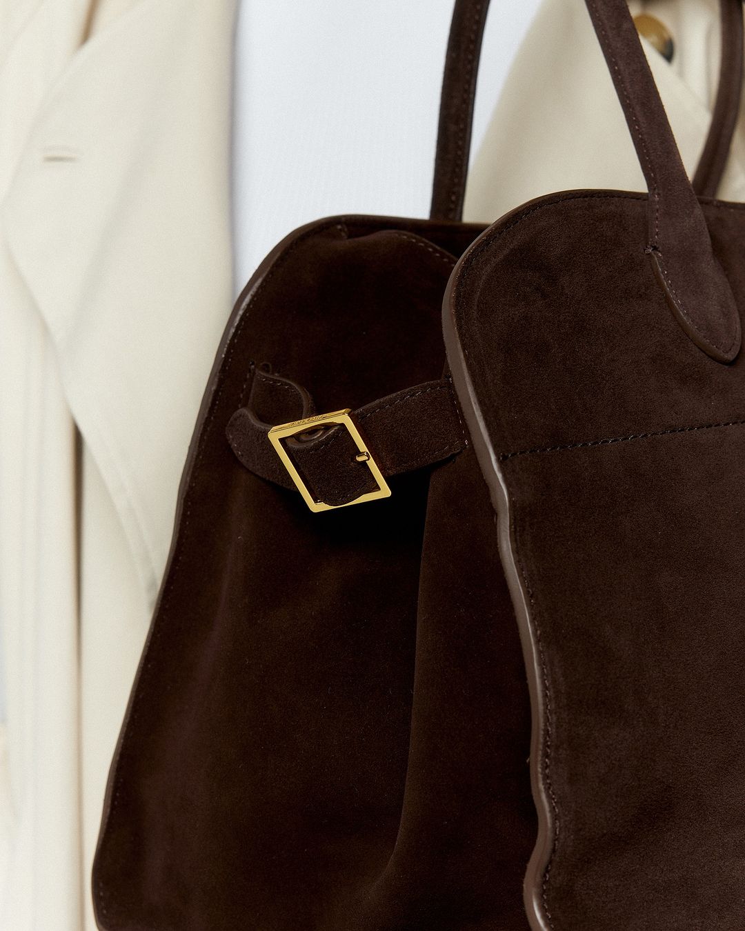 Amelise - Suede Structured Tote