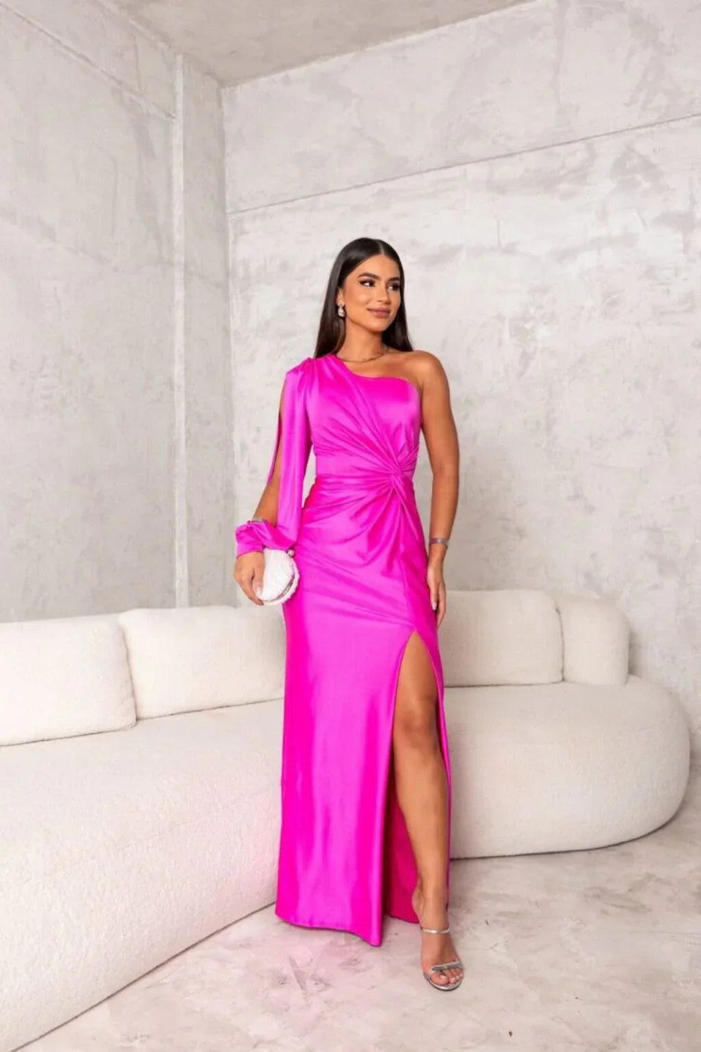 Odette - Elegante Maxi Jurk met Split