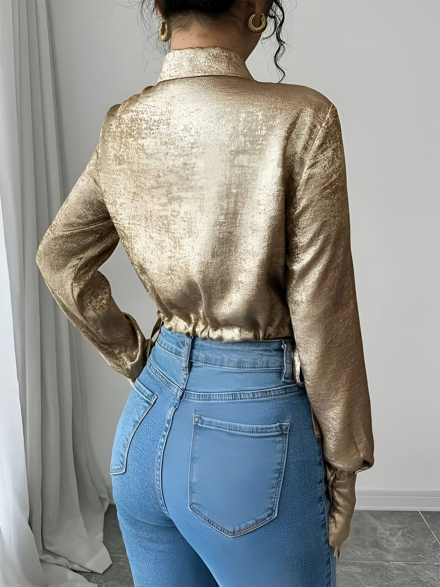 Bess - Gouden Blouse