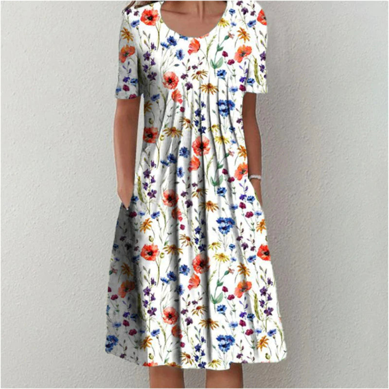 Lola - Vlotte Bloemenjurk voor de Zomer