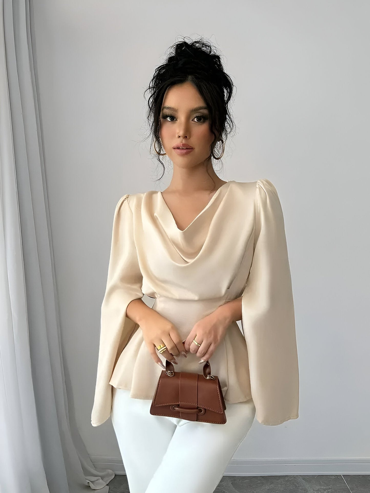 Billie - Elegante Blouse met Splitmouwen