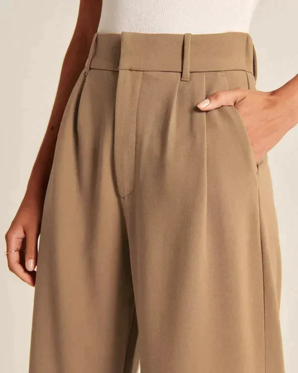 Jannora – Modieuze Flared Broek