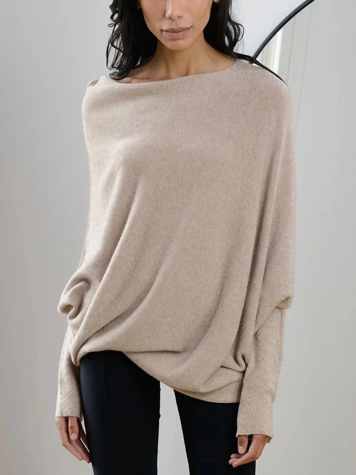 Céline - Asymmetrische Gedrapeerde Trui