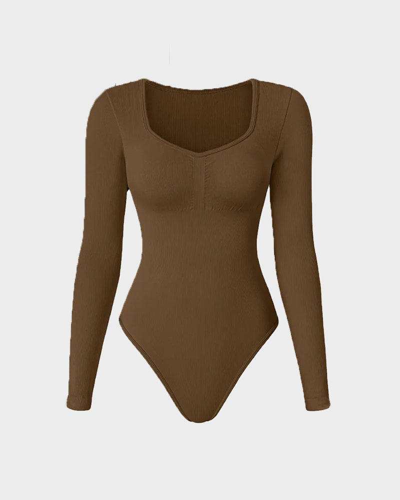 Selene – Sculpting V-Neck Bodysuit