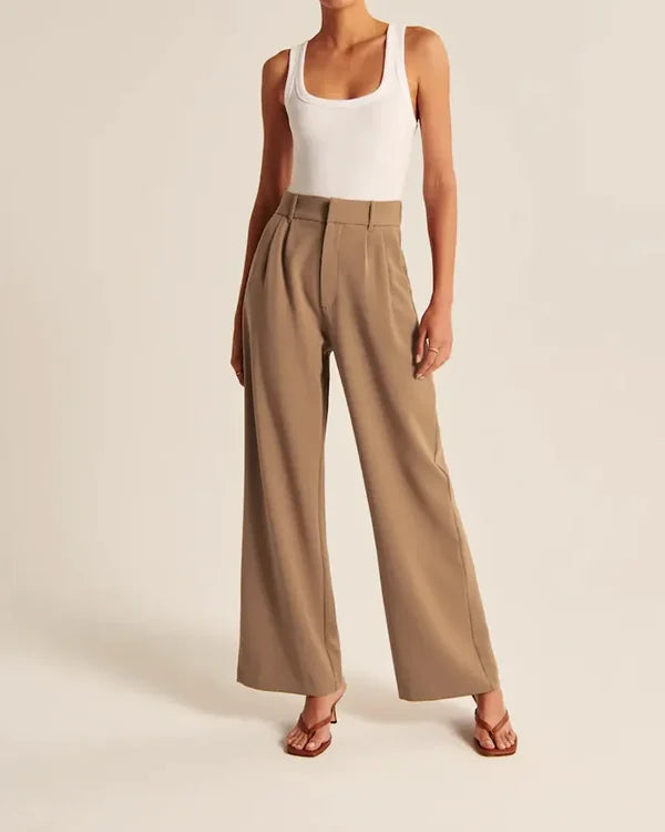 Jannora – Modieuze Flared Broek
