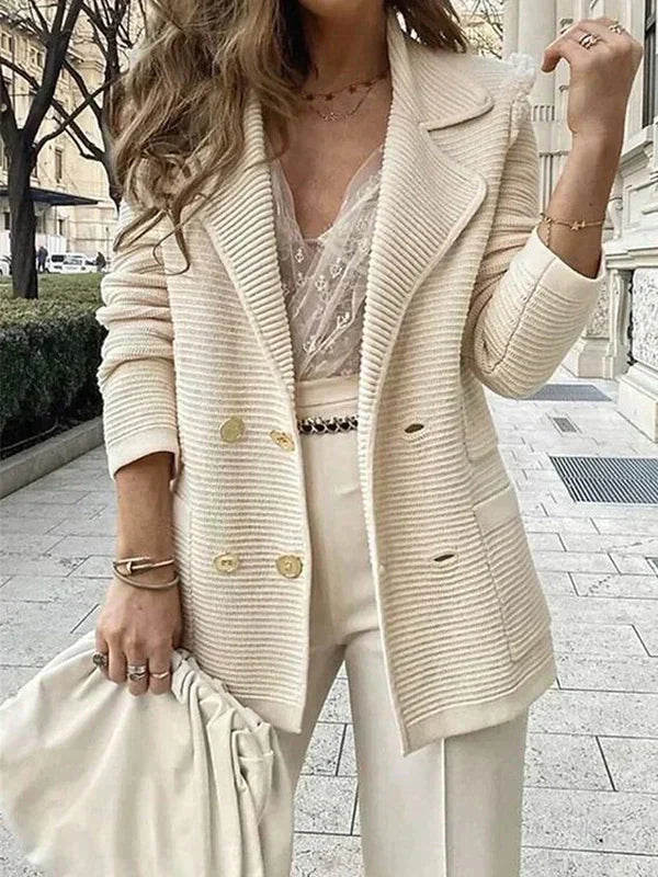 Dames Regular Fit Blazer – Lichtgewicht Herfst Blazer, Zakelijk en Casual