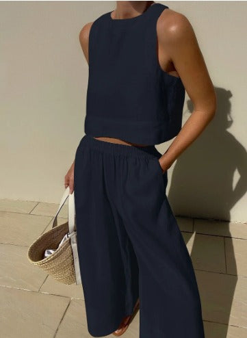 Fayenne - Stijlvolle Mouwloze Set