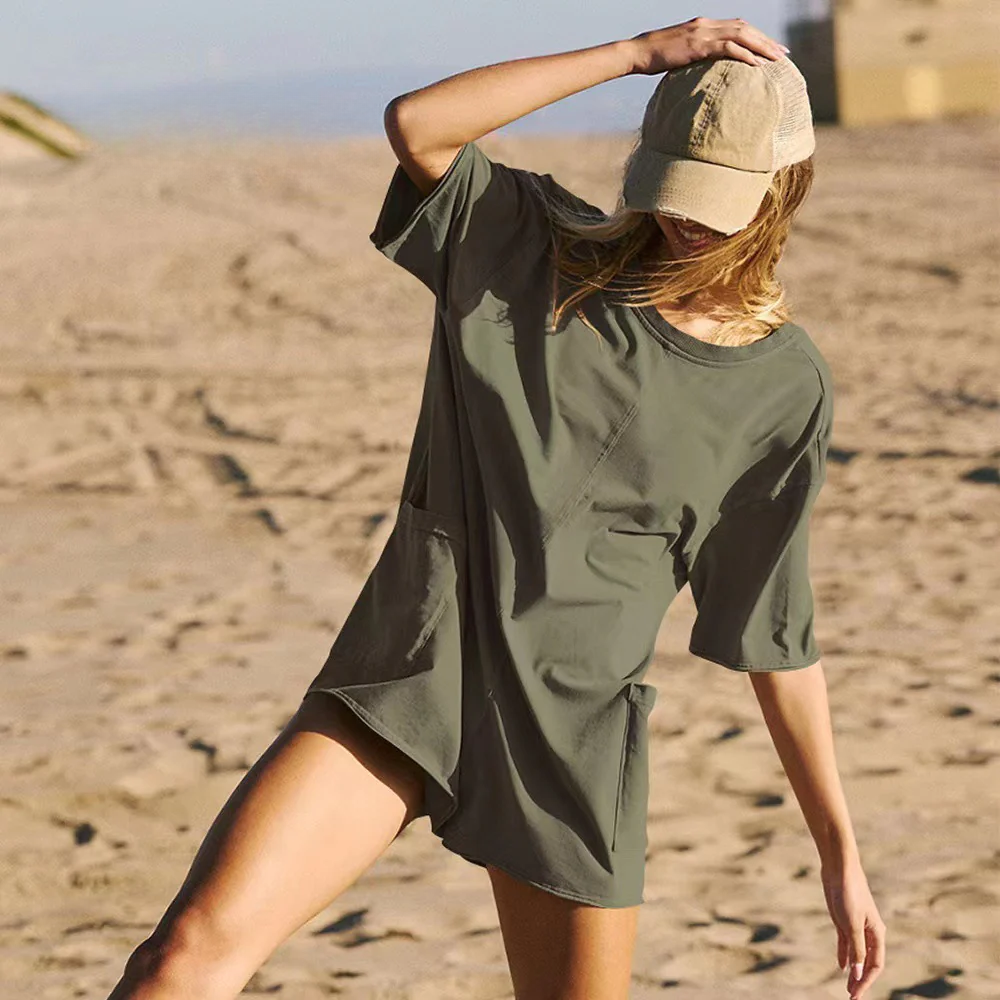 Sophie - Comfortabele Oversized Tweezijdige Romper met Zakken