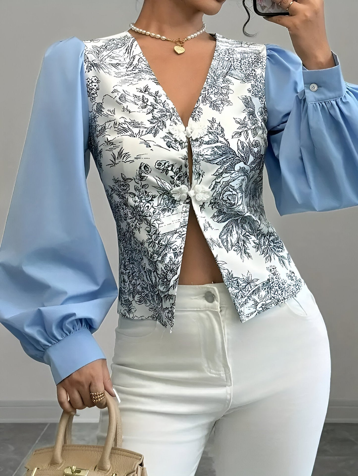 Blair - Bloemenprint Blouse