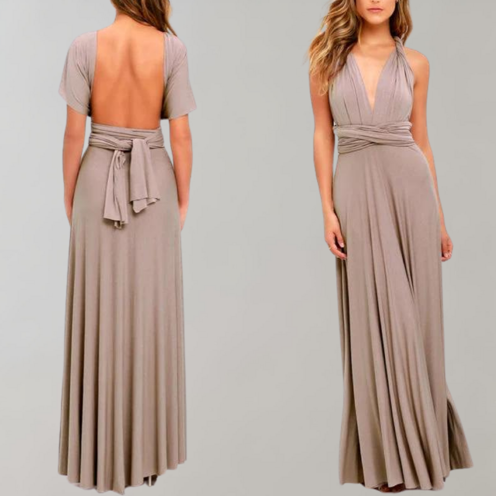 Isabeau - Veelzijdige Zomer-Wikkeljurk | Elegant, Comfortabel & Stijlvol