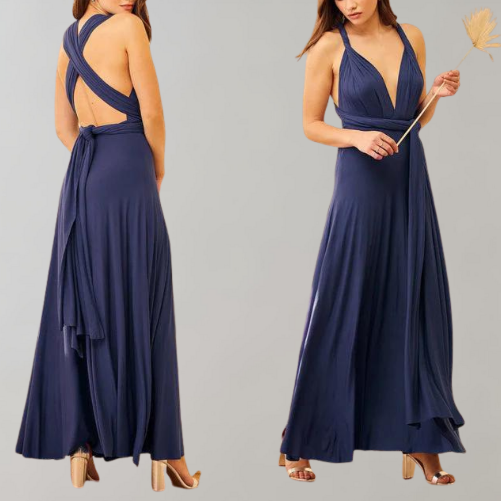 Isabeau - Veelzijdige Zomer-Wikkeljurk | Elegant, Comfortabel & Stijlvol