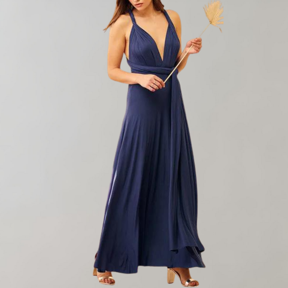 Isabeau - Veelzijdige Zomer-Wikkeljurk | Elegant, Comfortabel & Stijlvol