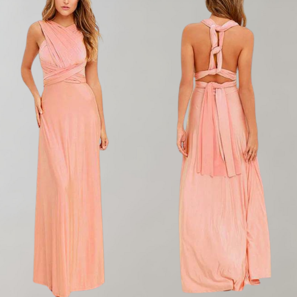Isabeau - Veelzijdige Zomer-Wikkeljurk | Elegant, Comfortabel & Stijlvol
