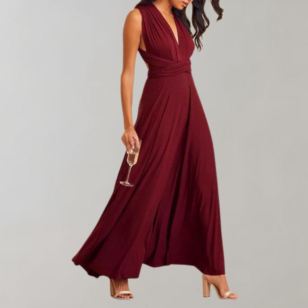 Isabeau - Veelzijdige Zomer-Wikkeljurk | Elegant, Comfortabel & Stijlvol