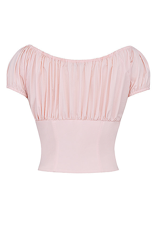Isalie - Babyroze Crop Top