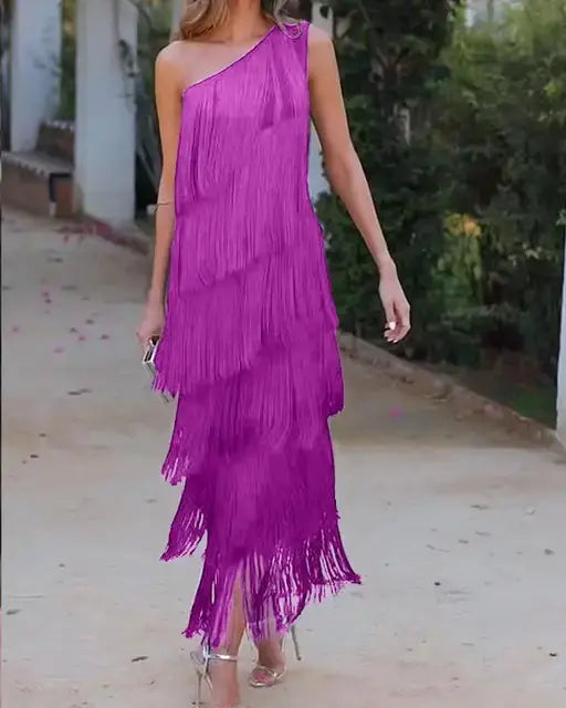 Bella - Andalusisch Fringe Jurk