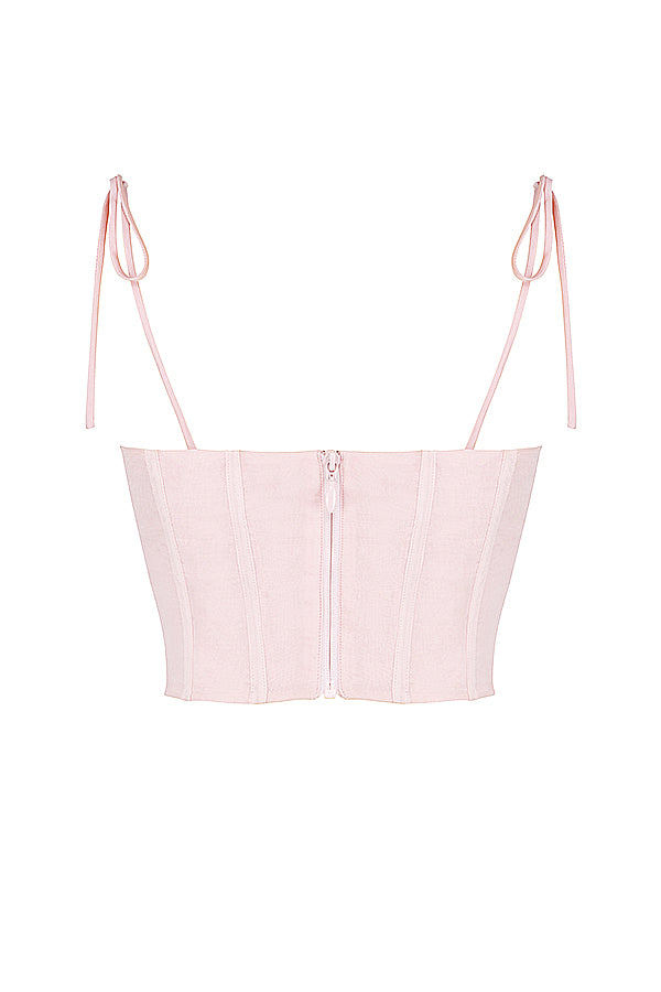 Indira - Delicate Chiffon Korsettop