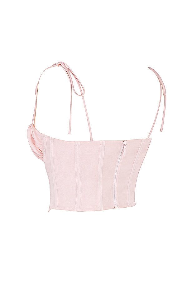 Indira - Delicate Chiffon Korsettop
