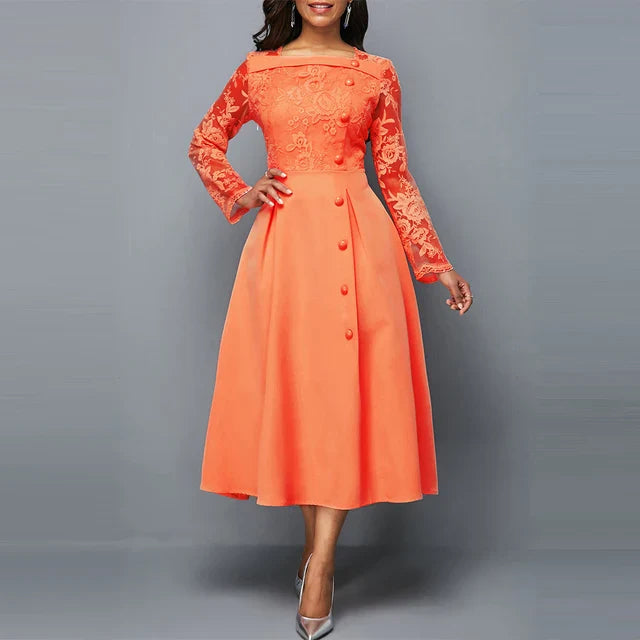 Junette - Luxe Formele Feestjurk